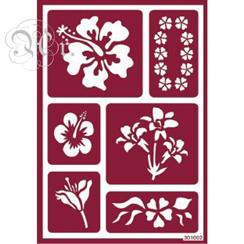 Stencil Flex 02 Flores