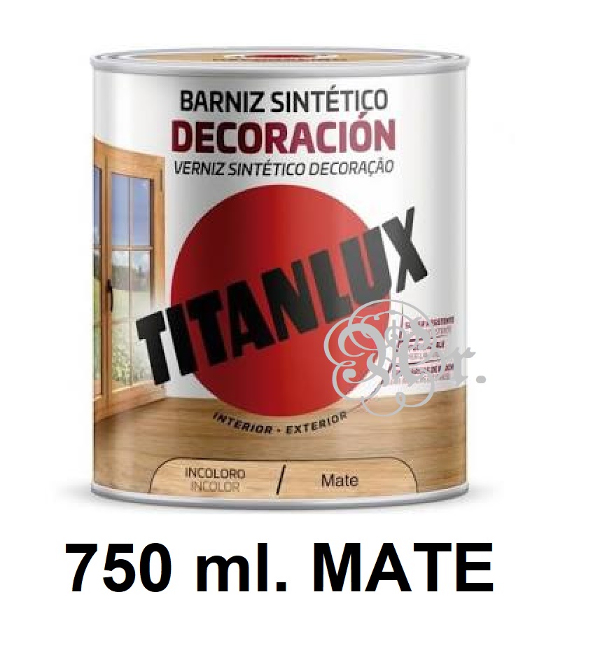 Barniz Titan Mate Incoloro 750 ml