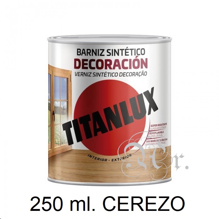 Barniz Tinte Titan Cerezo 250 ml
