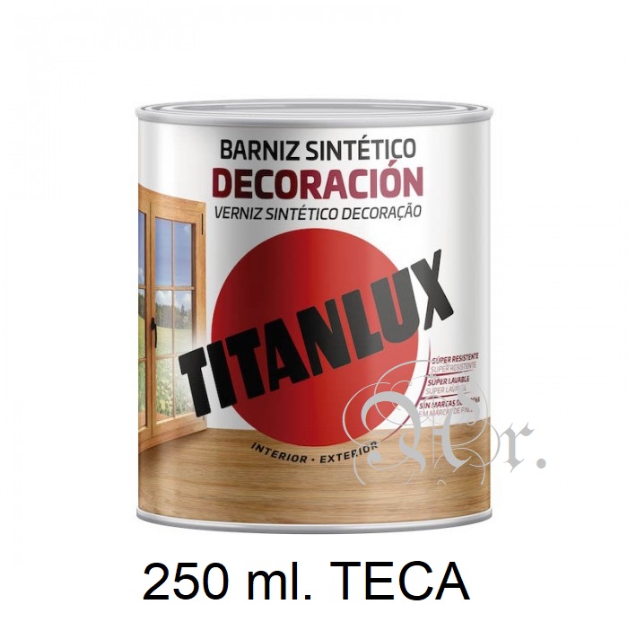 Barniz Tinte Titan Teca 250 ml