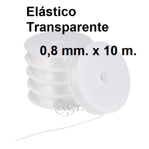 Hilo Silicona Transp. 0.8 Mm. 10 M.