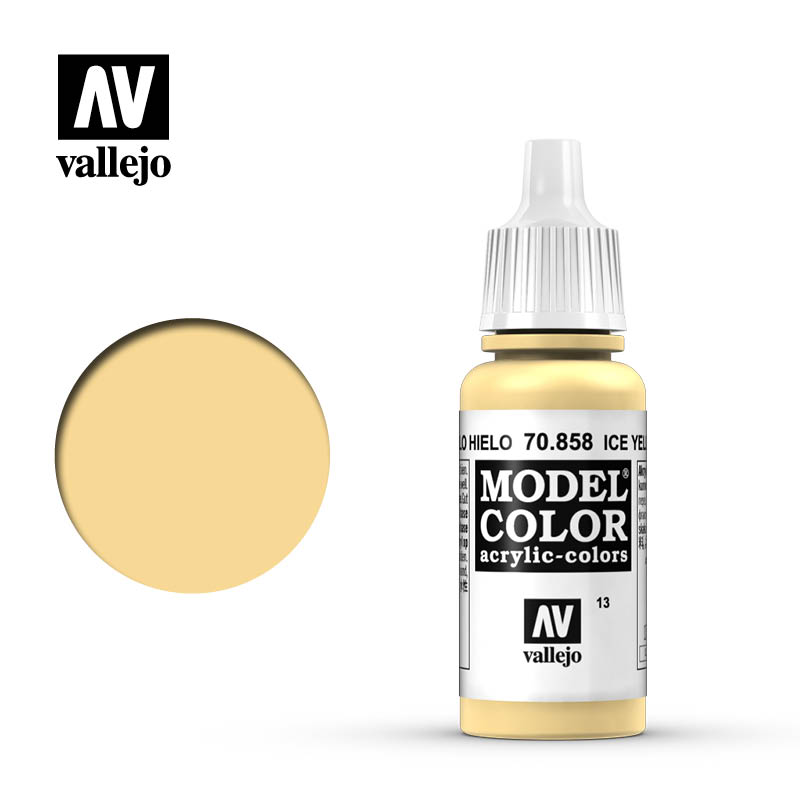 Vallejo Model Color 70.858 Amarillo Hielo 17 ml