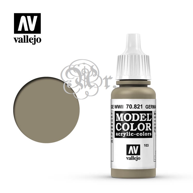 Modelcolor 821 17 Ml. A. Camuflaje Beige WWII