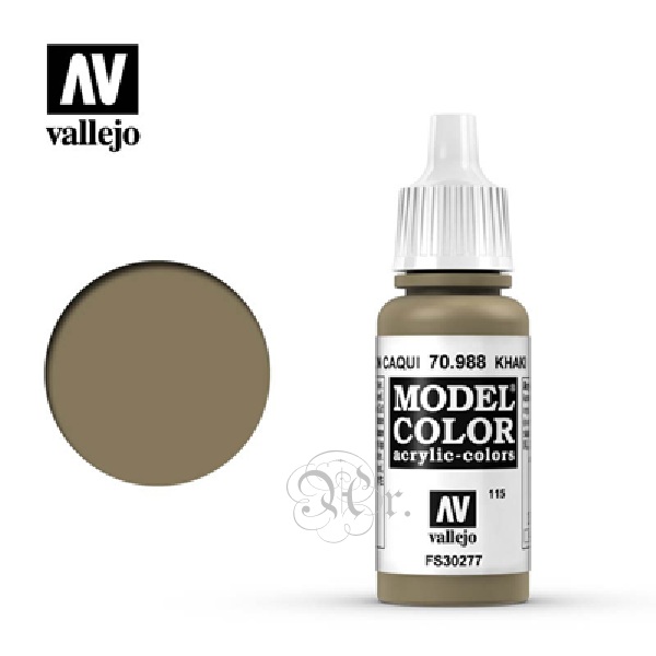 Vallejo Model Color 70.988 Marron Caqui 17 ml