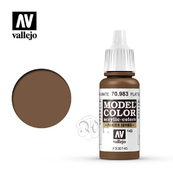 Vallejo Model Color 70.983 Tierra Mate 17 ml