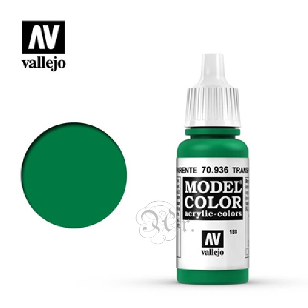 Vallejo Model Color 70.936 Verde Transparente 17 ml