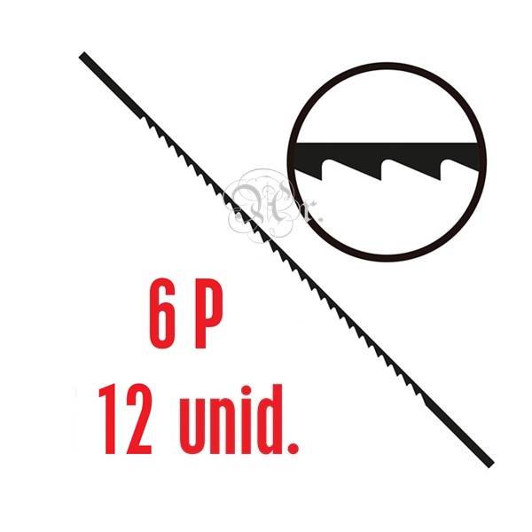 Pelos 13 Cm. 6P 12 U.