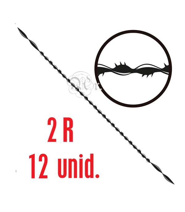 Pelos Marqueteria 13 Cm. 2R 12 U.