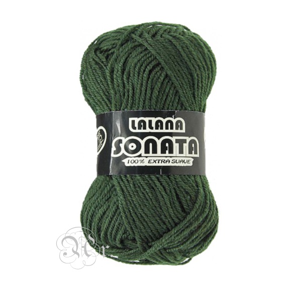 Lana Ovillo 38 Grs. Verde Musgo