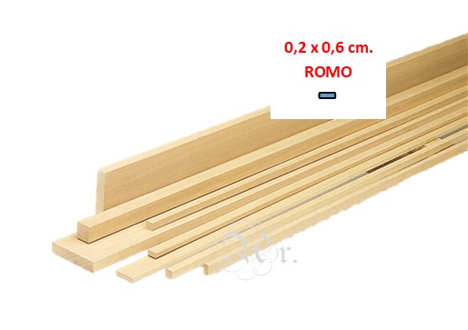 Micro Liston Ayoux 2*6*800 Mm. Romo