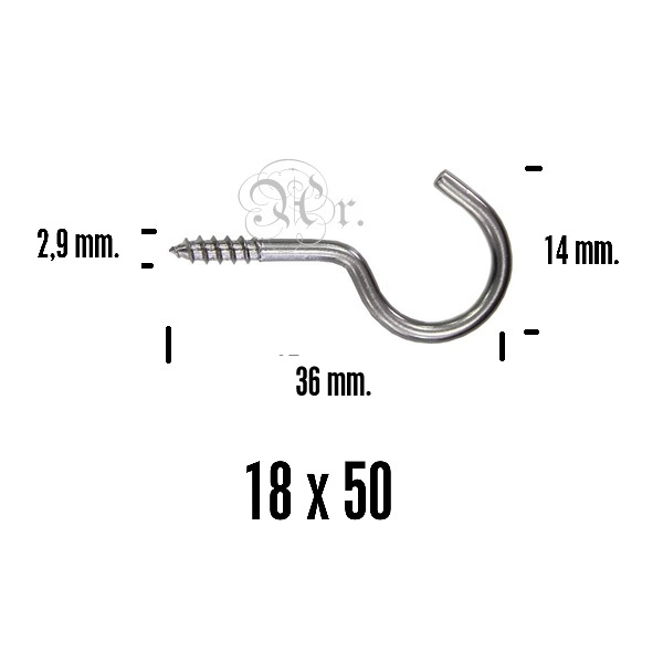 Hembrilla A. 18*50 12 U.