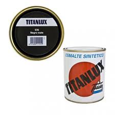 Titanlux Nº 576 Negro Mate 250 Ml.