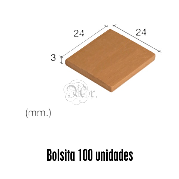 Baldosa 1/10 100 U Roja