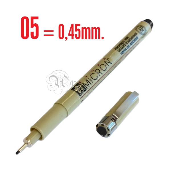 Rotulador Sakura Pigma Micron 05 Negro