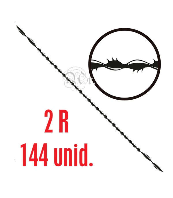 Pelos Marqueteria 13 Cm. 2R 144 U.