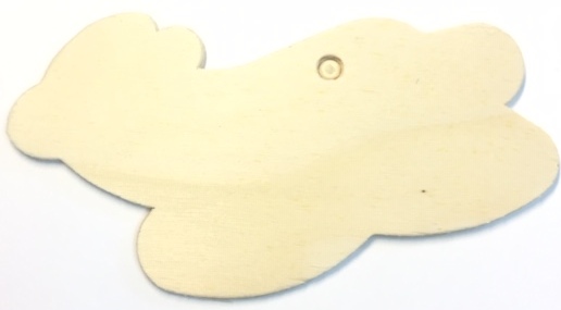 Silueta Llavero Avion