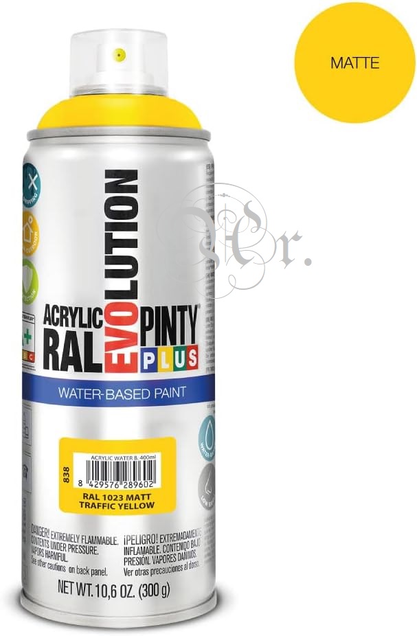 Pintyplus Evolution Water RAL 1023 Traffic Yellow