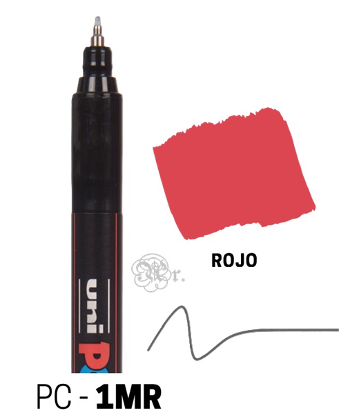 Rotulador Posca PC-1MR Rojo