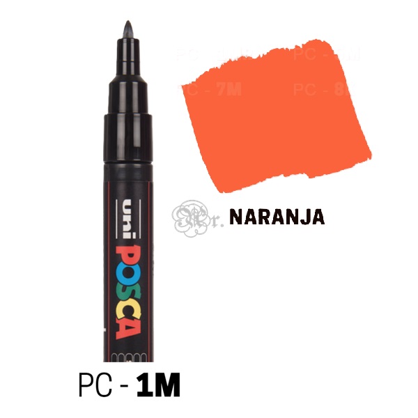Rotulador Posca PC-1M Naranja