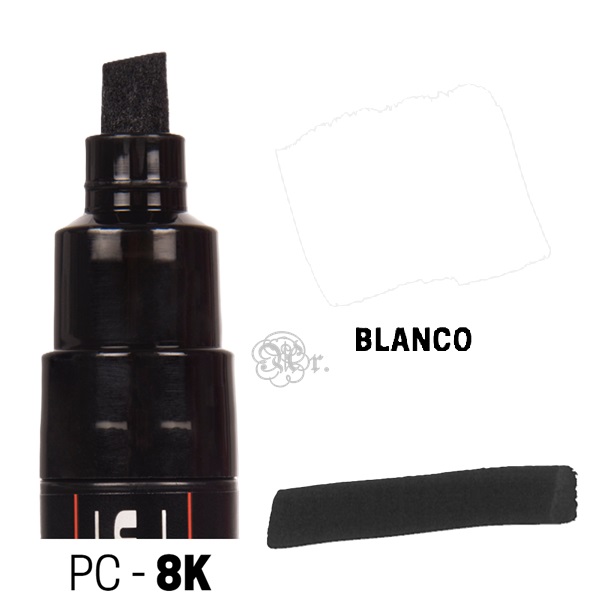 Rotulador Posca PC-8K Blanco