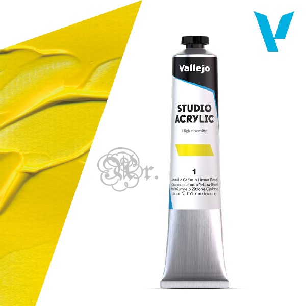 1 Acrilico Vallejo 58 Ml. cadmio amar. limon (tono)