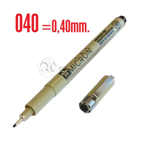 Rotulador Sakura Pigma Micron 04 Negro