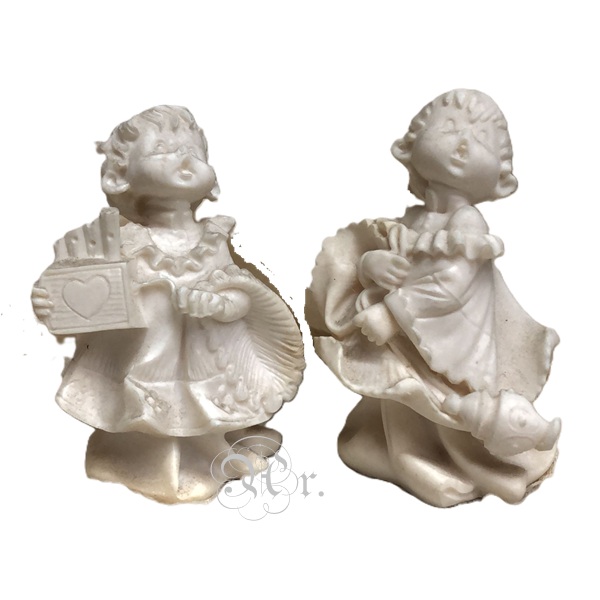 Set 2 Monaguillos 10 Cm. Marmolina A172/171