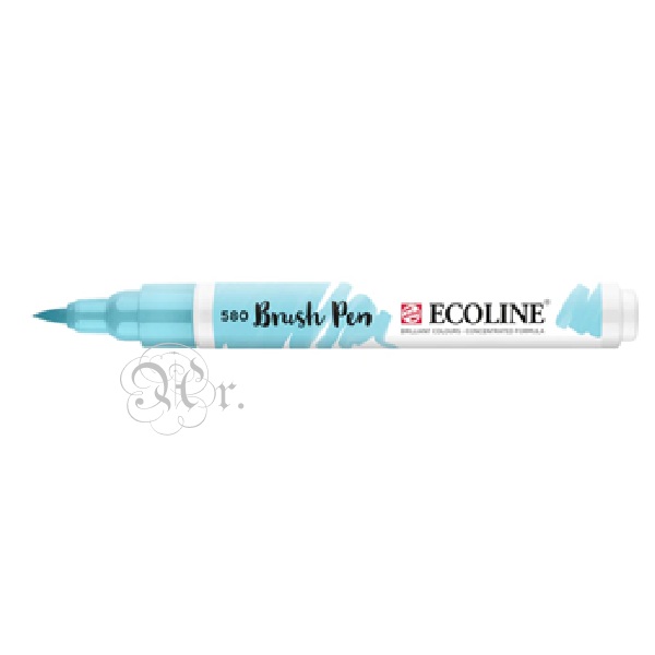 Ecoline Brushpen 580 Azul Pastel