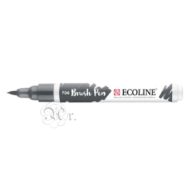 Ecoline Brushpen 706 Gris Oscuro
