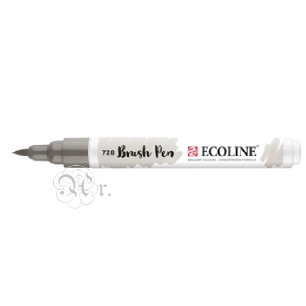 Ecoline Brushpen 728 Gris Calido Claro