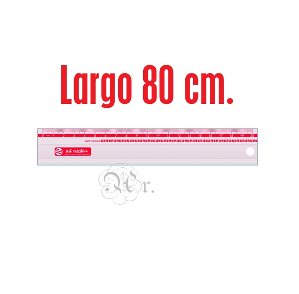 Regla Aluminio 800 Mm.