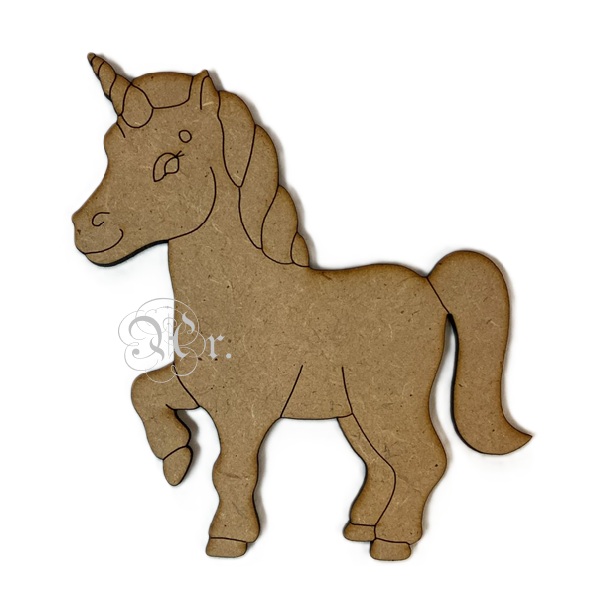 Unicornio Dm. 3 Mm. 12*10 Cm.