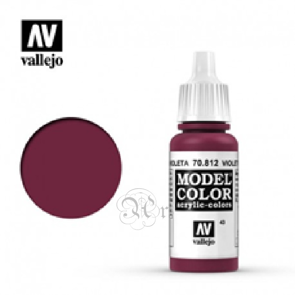 Model Color 812 17 Ml. Rojo Violeta