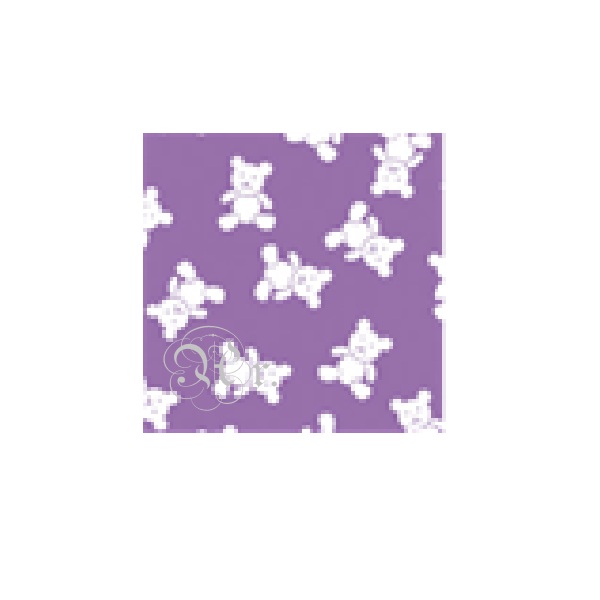 Goma Eva Ositos Violeta 33*50 Cm.