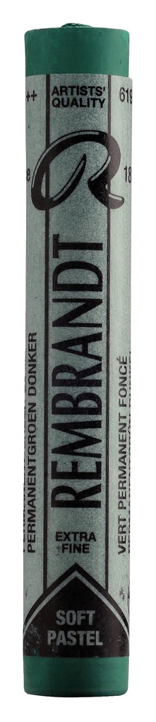Pastel Rembrandt 619.5 Verde Permanente Oscuro