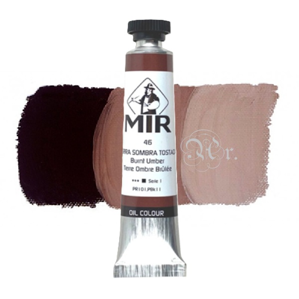 Oleo MIR 46 Tierra Sombra Tostada 20 ml