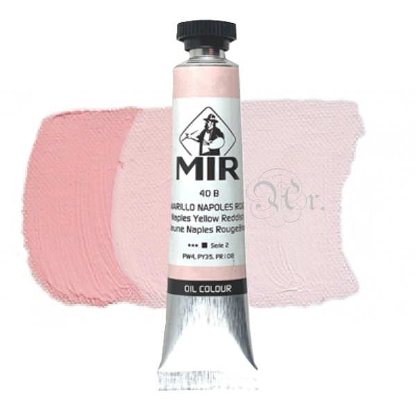 Oleo Mir 20 Ml. 40B Amarillo Napoles Rojizo*                                                                        