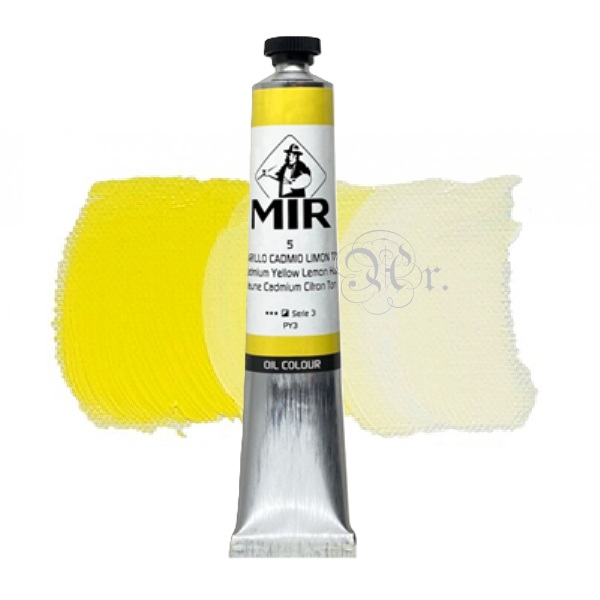Oleo MIR 5 Amarillo Cadmio Limon Tono 60 ml