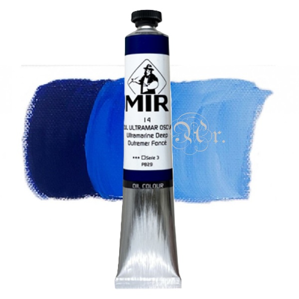 Oleo MIR 14 Azul Ultramar Oscuro 60 ml
