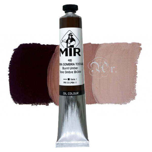 Oleo MIR 46 Tierra Sombra Tostada 60 ml