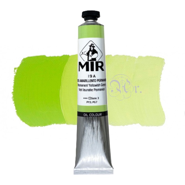 Oleo Mir 60 Ml. 19A VERDE AMARILLENTO PERMANENTE                                                                  