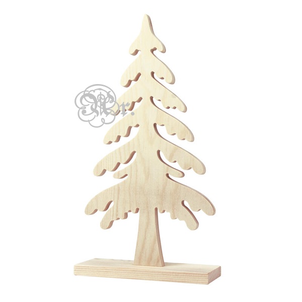 Abeto Navidad Peana 25*13*5 Cm.