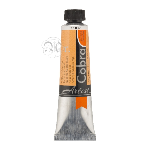 Oleo Cobra Artist 40 ml. Amarillo Napoles Rojo