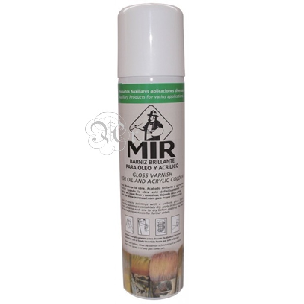 Spray Barniz Brillo Oleo Mir 250 Ml.