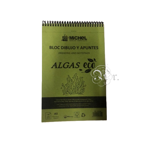 Block Algas Ecologico Michel A5 50h.