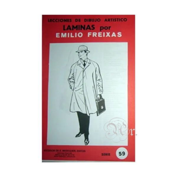 Set 12 Laminas Emilio Freixas 59 Hombre Vestido