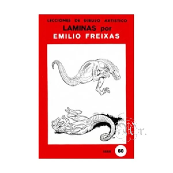 Set 12 Laminas Emilio Freixas 60 Dinosaurios
