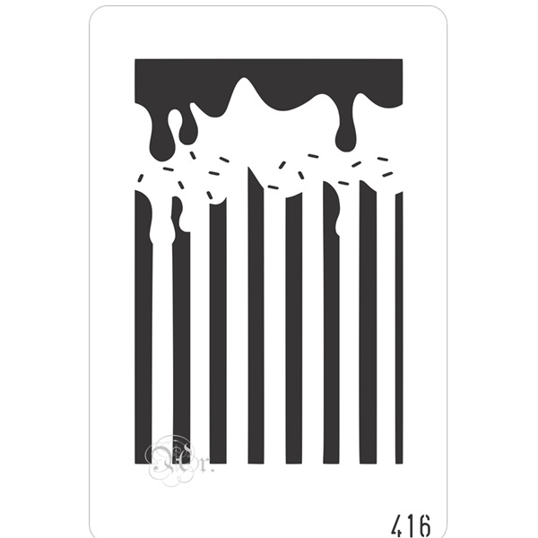 Stencil 20*30 Cm. 416 Rayas