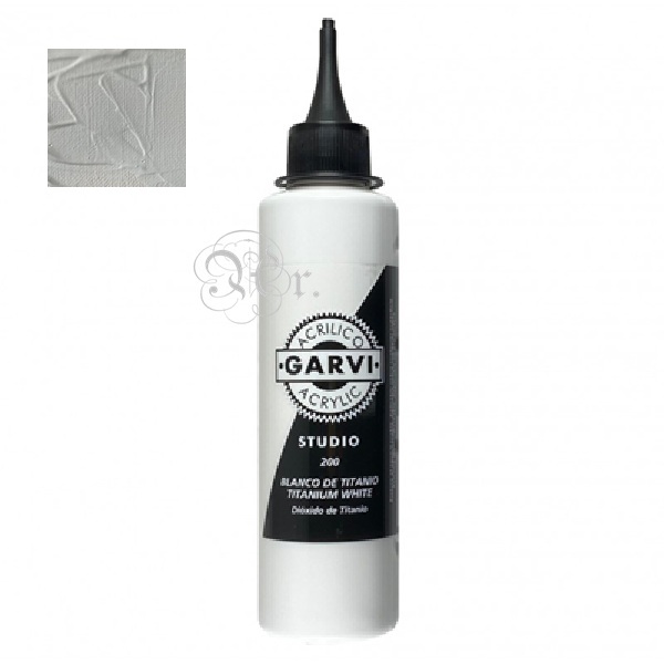 Acrilico Garvi 200 ml. BLANCO DE ZINC