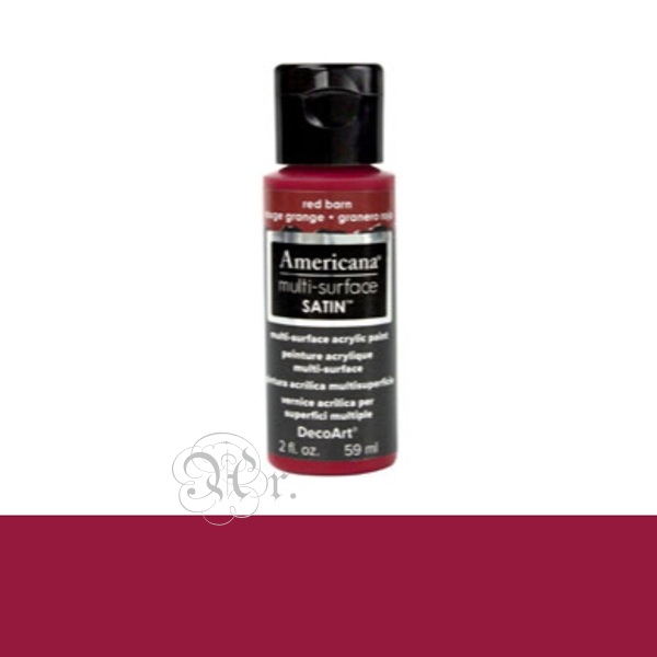 Multi-Surface Satin DA507 Red Barn 59 ml